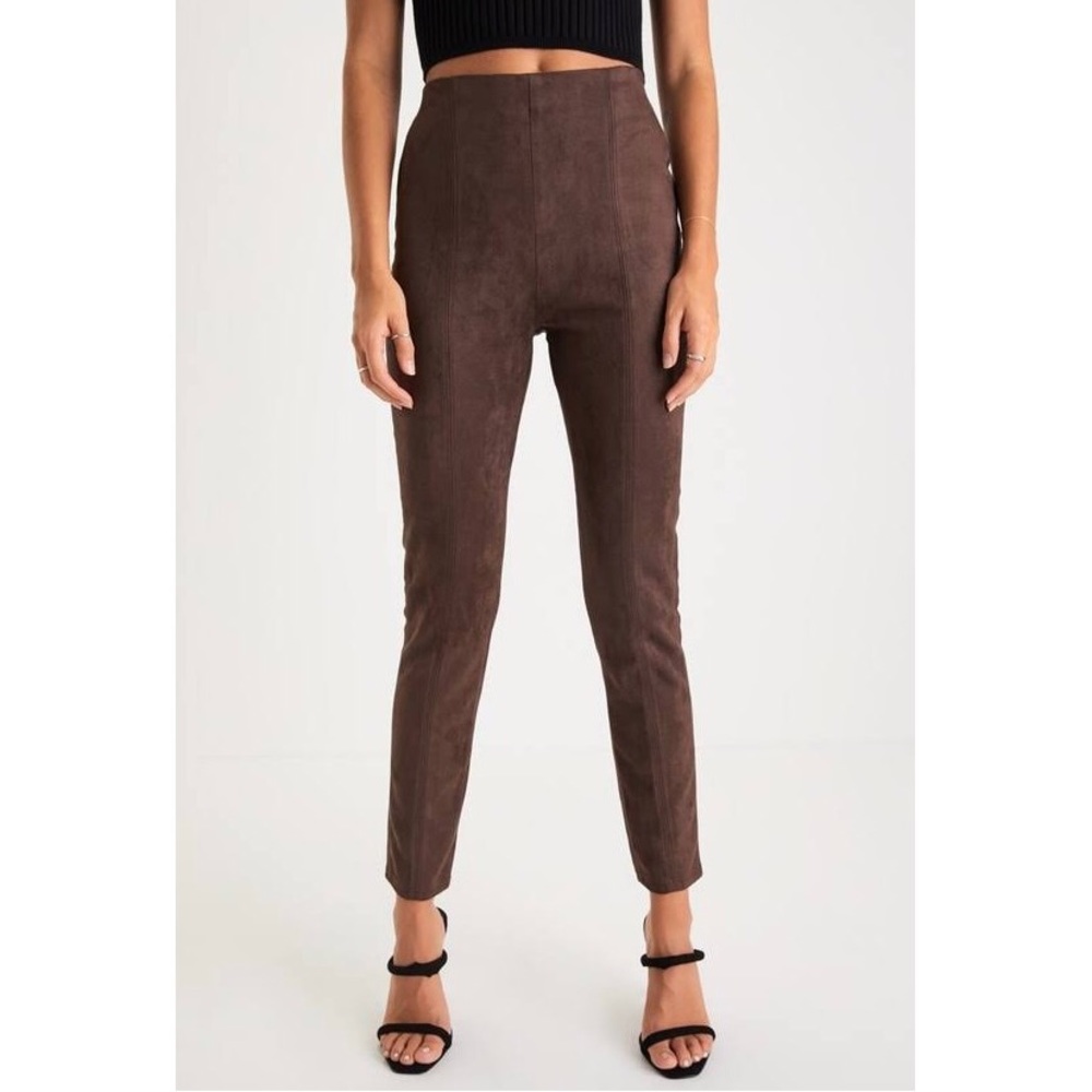 NWT PARISIAN suede touch leggings